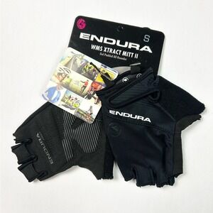 Endura Black Cycling Gloves Women's Xtract Mitt II